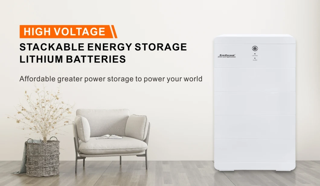 51.2V 110ah Stacked Lithium Ion Photovoltaic Batteries 5.6kwh 6000 Life Modular Battery Pack Other Batteries LiFePO4 Cells