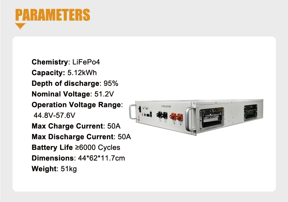 Pytes-48100r 5kwh Bess Solar Battery Power Bank Rechargeable Solar Renewable Energy System Lithium LFP Battery