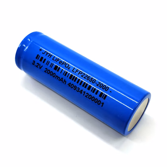 Un38.3 LiFePO4 22650 2000mAh 3.2V 6.4Wh 充電式リチウム電池